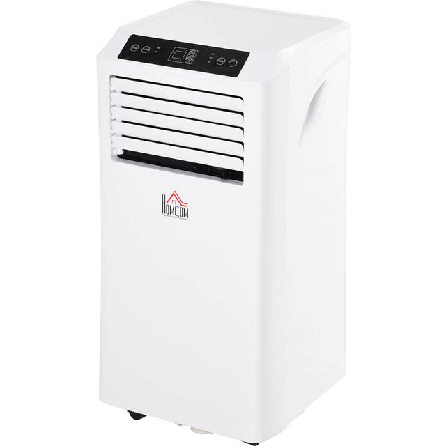HOMCOM Mobile Air Conditioner with Remote Control - White / 24kg