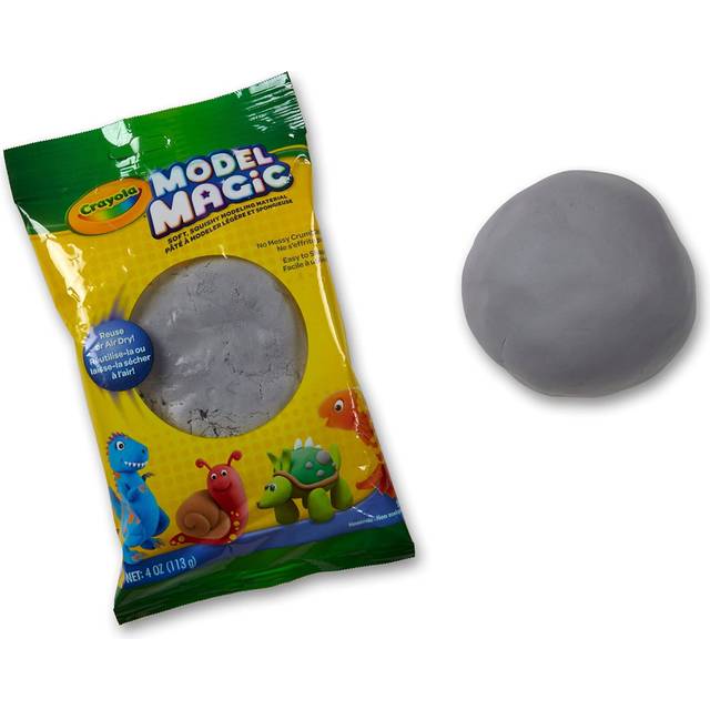 Crayola Model Magic in Gray  Modeling Clay Alternative  4oz