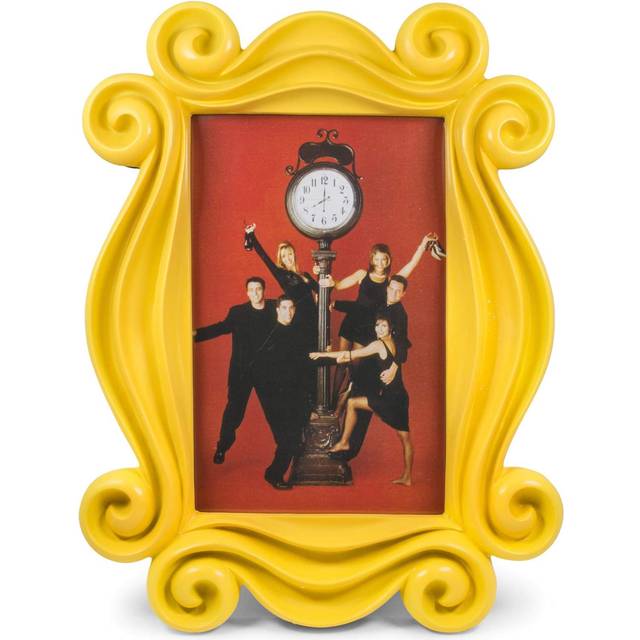 Ukonic Friends TV Show Yellow Door Polyresin Photo Frame with Stand | Hanging Picture Display | Home Decor for Desk Table Top  Gallery Wall  Kitchen |
