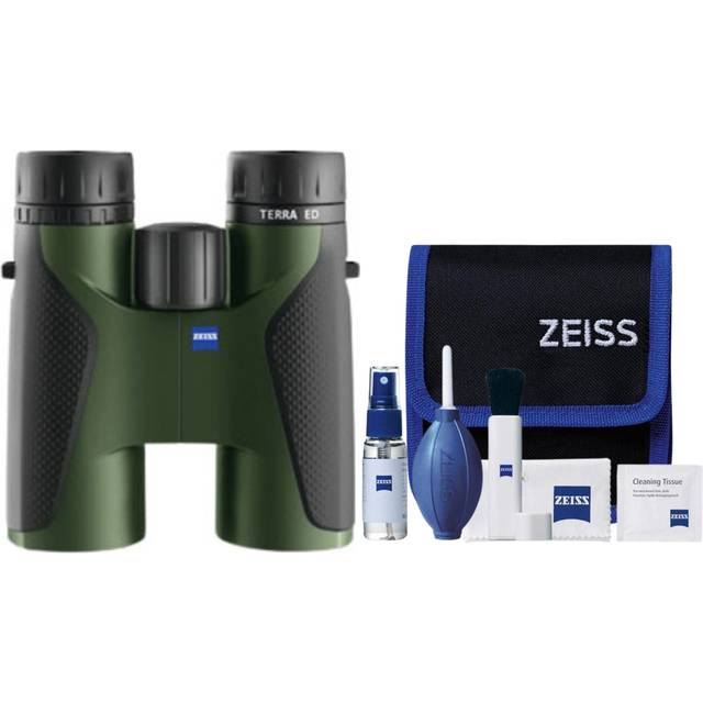 Zeiss Terra ED 8x42 Waterproof Binoculars with Anti-Reflective Coating (Black Velvet Green/Gray) in Black Velvet Green/Grey
