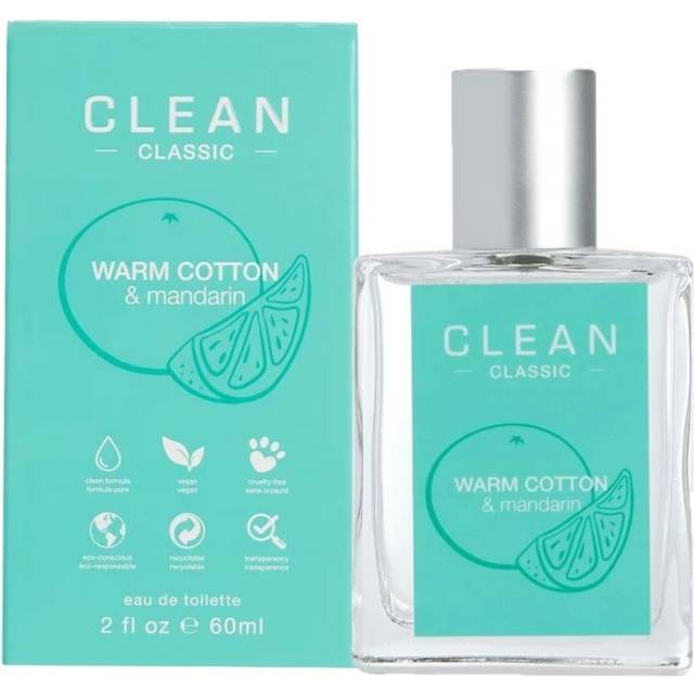 Clean Classic Warm Cotton & Mandarin EDT 60 ml