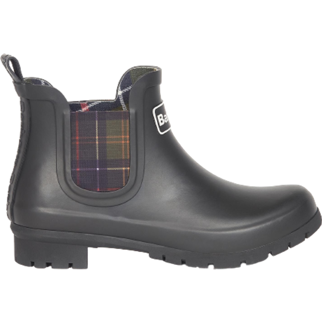 Barbour Kingham Womens Boots - Black Rubber - Size UK 4