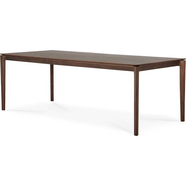Ethnicraft - Bok Matbord Mörkbetsad 95x220 Cm - Brun