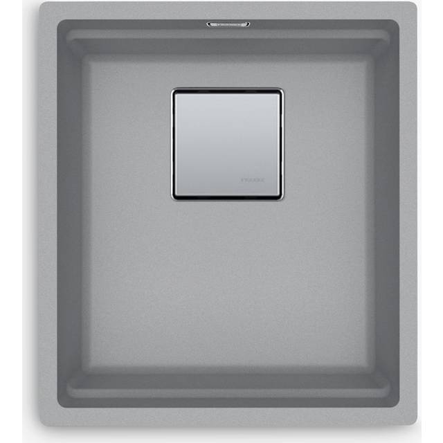 Franke KNG110 37 SG Kubus Fragranite Single Bowl Undermount Sink - STONE GREY