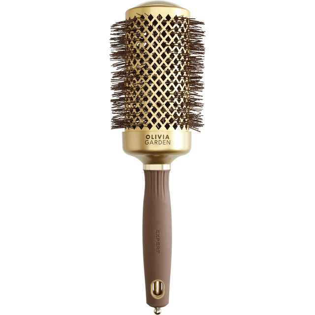 Olivia Garden Expert Blowout Shine Brush Gold and Brown 55