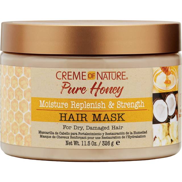 Creme Of Nature Pure Honey Hair Mask 11.5 Ounce Jar (340ml)