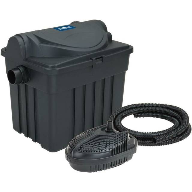 Bermuda Pond Filter Kit With Hose Clips, For Ponds Up To 6,000 Litres/1320 gals