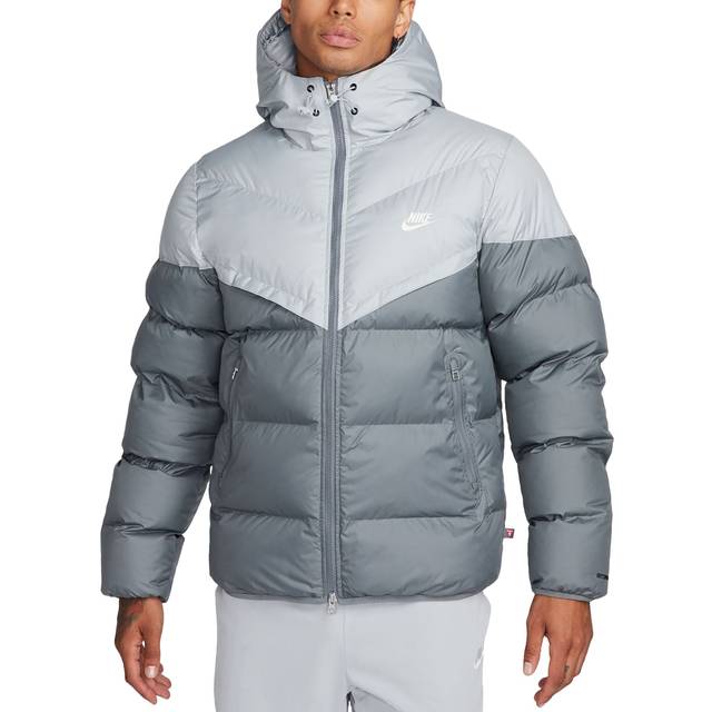 Nike Logo Padded Jacket Grey