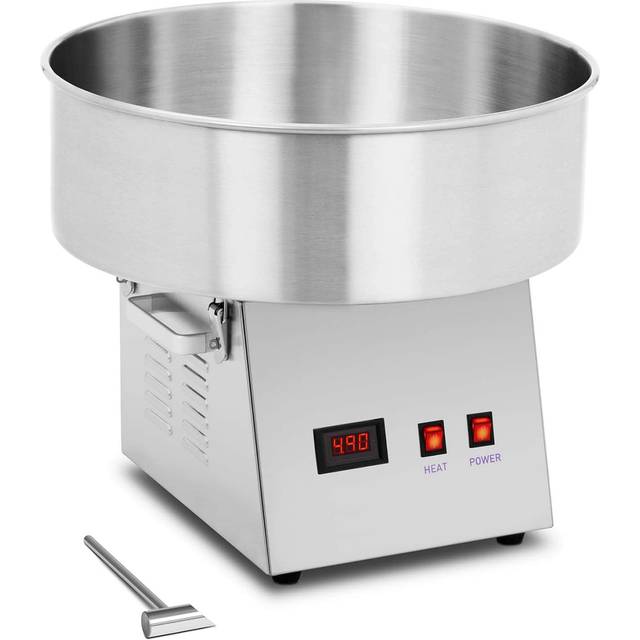 Royal Catering - Cotton Candy Machine Cotton Candy Maker Candy Floss Stainless Steel 52cm 1080W