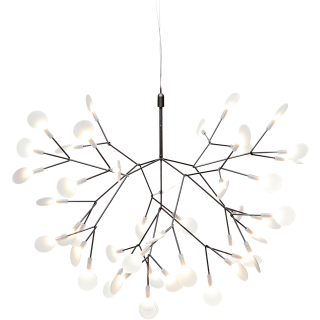 Moooi - Heracleum III, Suspended Small Nickel - Takkronor - Bertjan Pot - Silver