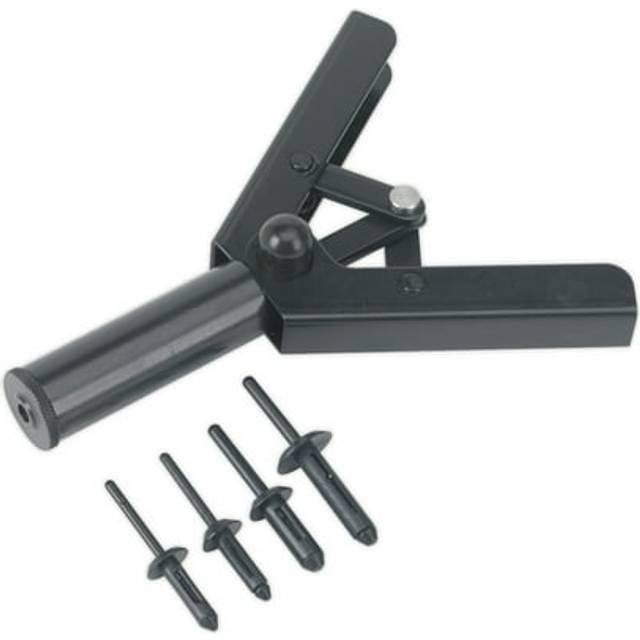 Sealey Plastic Rivet Insertion Tool - RT001 - Black, Black