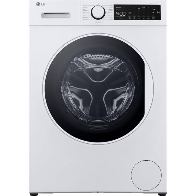 Sharp ES-NIH814BWA-EN Integrated 8kg Washing Machine with 1400 rpm - White - A Rated