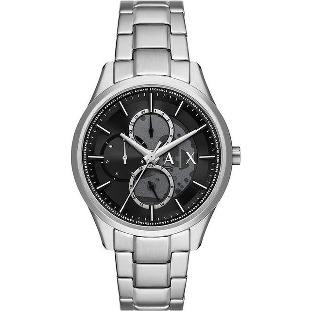 Multifunction steel watch