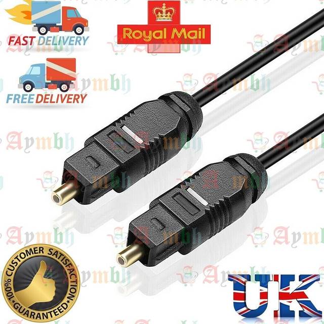 kenable TOS Optical Digital Audio Lead   4mm Cable   1m
