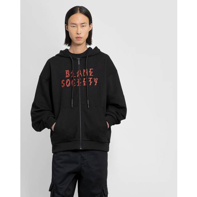 Printed Brushed Cotton BLAME SOCIETY Sweatshirt size S (S)