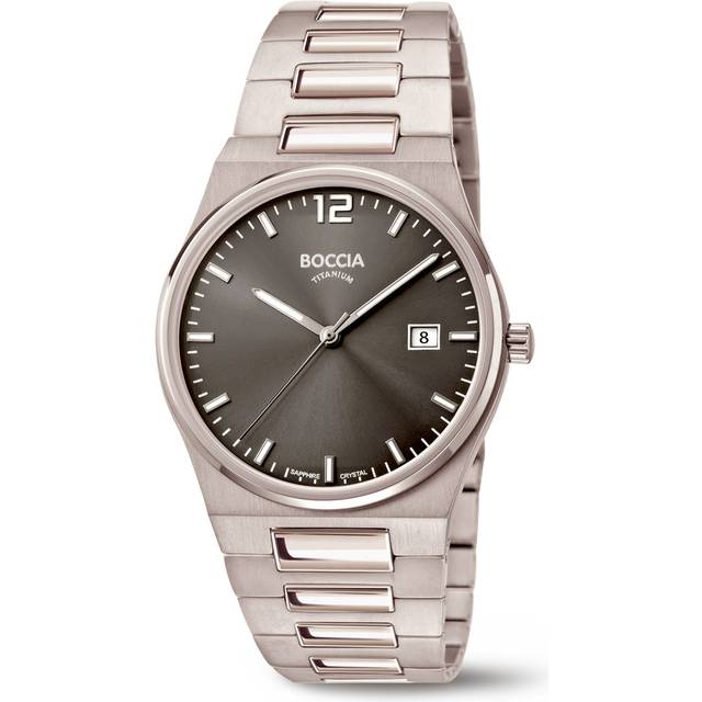 Boccia 3661-02 Herrenuhr Titanium Saphirglas 39mm 5ATM