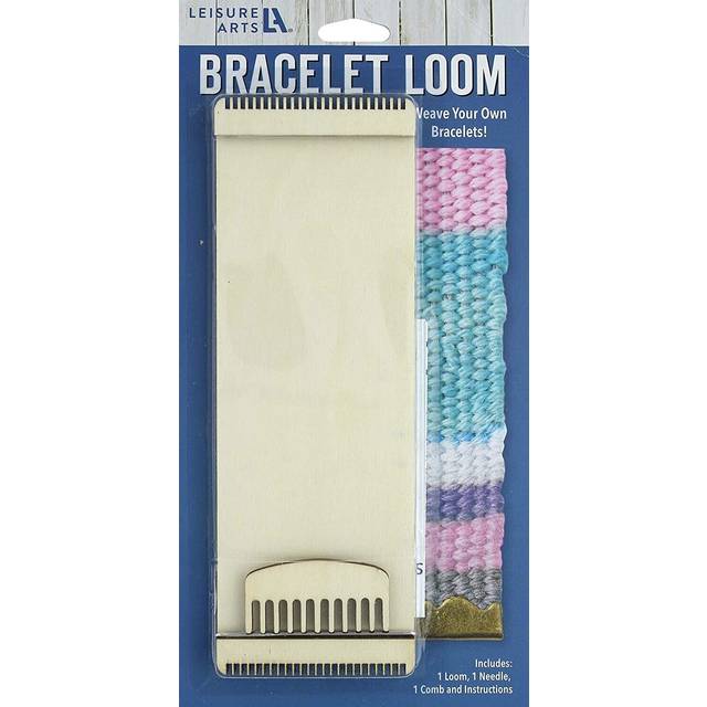 Leisure Arts Loom Bracelet Weaving  Bracelet Maker  Weaving Loom  Bead