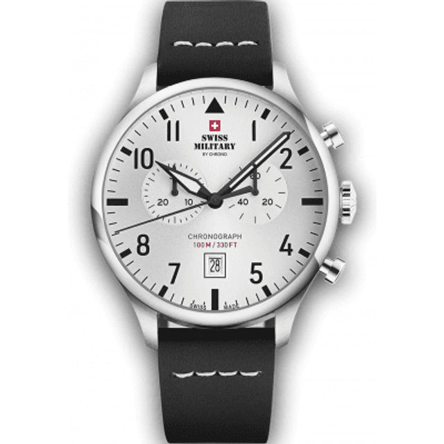 Swiss Military SM34098.06 Vintage Chronograph Herrenuhr 43mm 10ATM