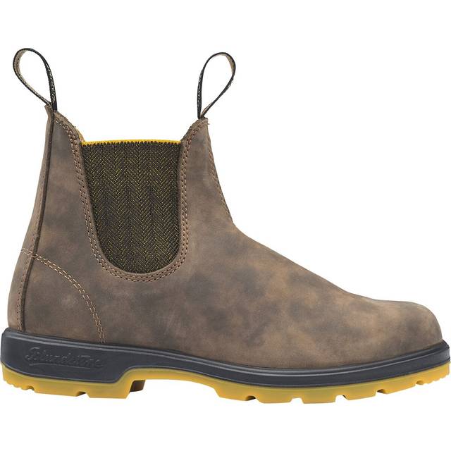 (3) Blundstone 1944 Brown Leather Chelsea Boots