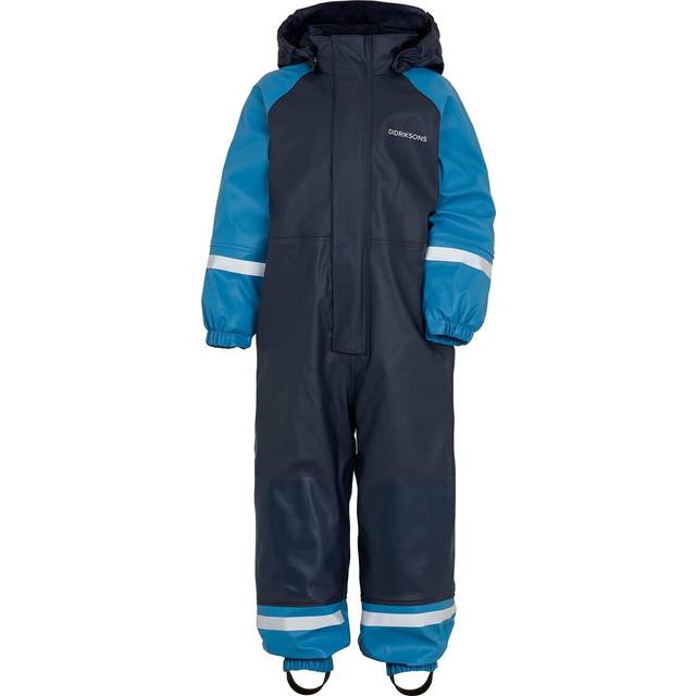Didriksons Colorado Fodrad Regnoverall, Corn Blue, 80