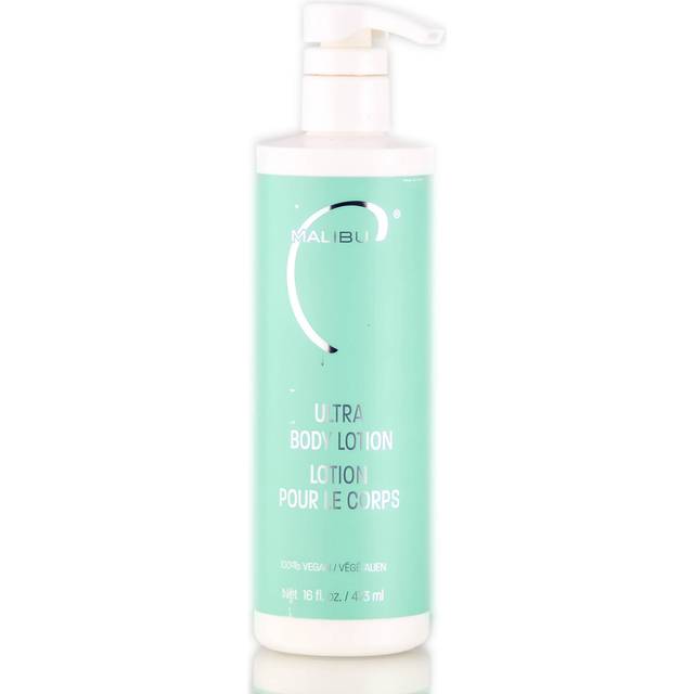 Malibu C Ultra Body Lotion - Hydrating Lotion for Extremely Dry Skin - Delivers Weightless Moisture & Radiant Glow - Safe for All Skin Types (16 fl oz