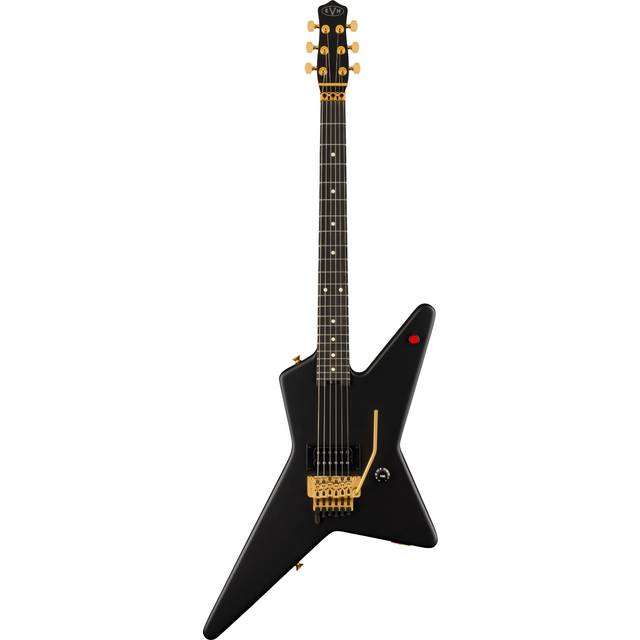 EVH Limited Star Series 6-String Electric Guitar with Wolfgang Humbucker Pickup (Stealth Black)