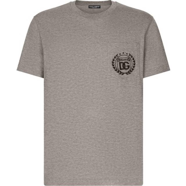 Dolce & Gabbana, Topp, Herr, M, Italiensk Stil Stickad Topp - gray (M)