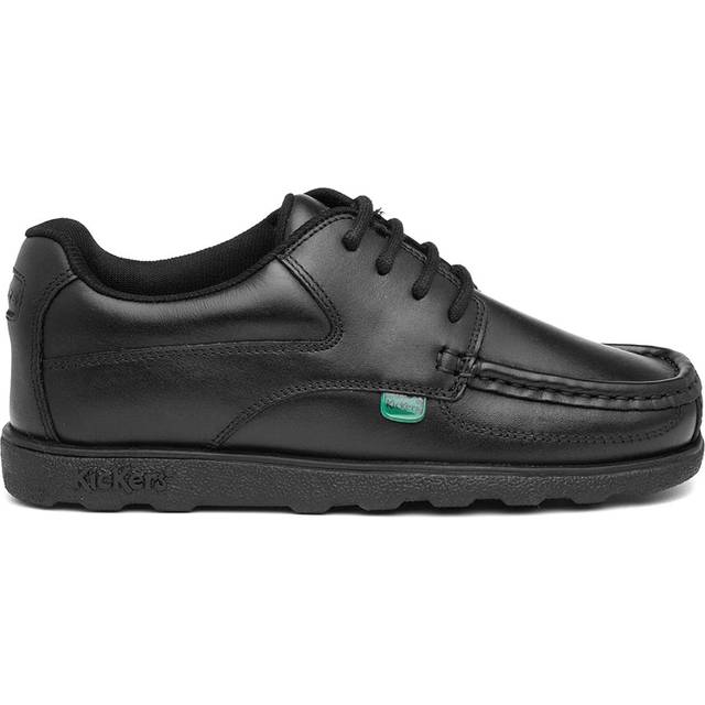 Kickers pojkar Fragma15 spets MTO Lthr Jm Derbys, Svart Svart - 34 EU