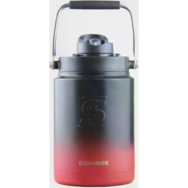 Ice Shaker 64oz Half Gallon Water Jug  Stainless Steel Half Gallon Jug with Straw  Insulated to Keep Drinks Ice-Cold for 60+ Hours  As Seen on Shark T
