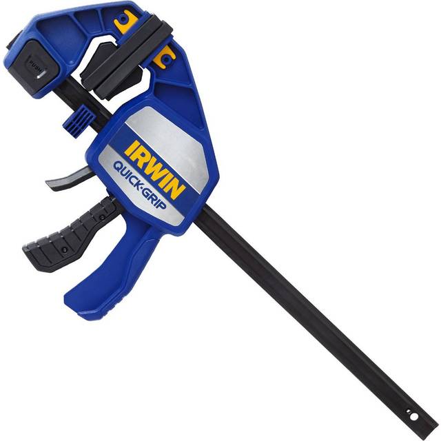 Irwin Quick-Grip Heavy-Duty Bar Clamp 300mm / 12" in Blue Carbon Steel