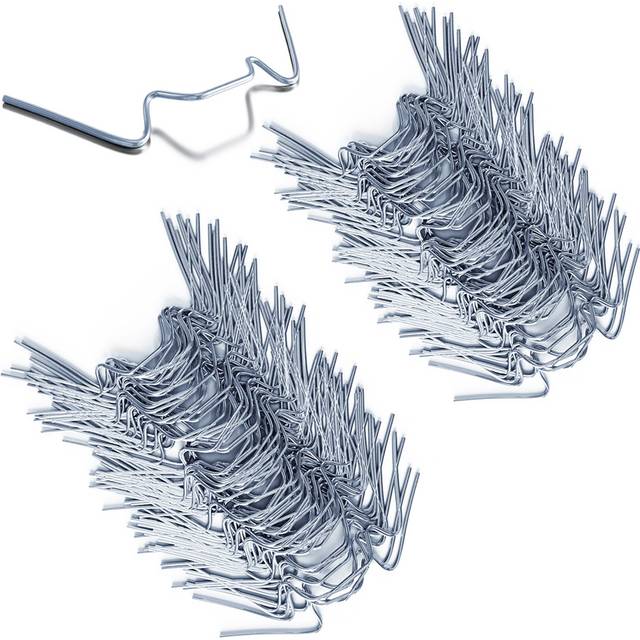 Greenhouse Glazing Clips Set 85x30mm for Up To 6mm Polypropylene Glass 1.5mm 100 pieces