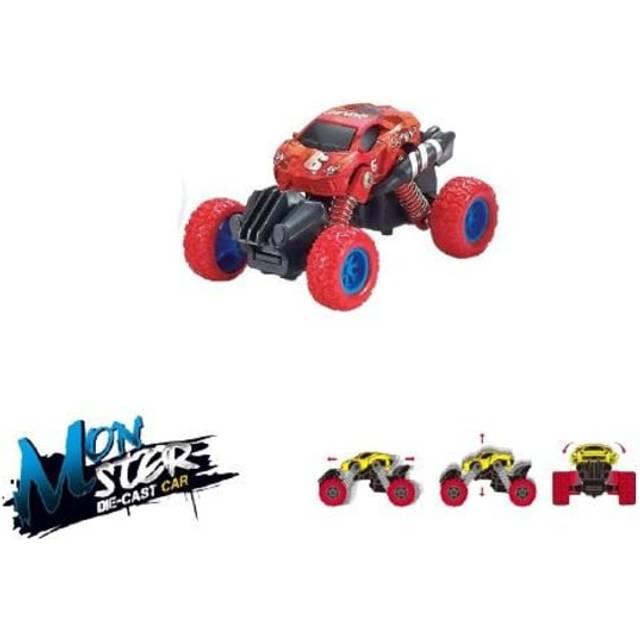 Mini Monstertruck 4x4 1:70, Röd