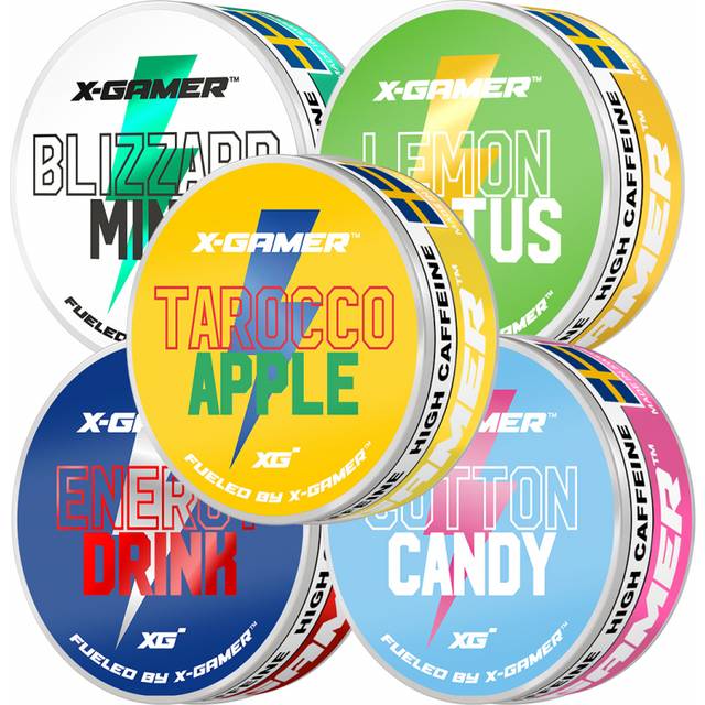 X-Gamer Pouch Energy - Flavour Combo (5-Pack)
