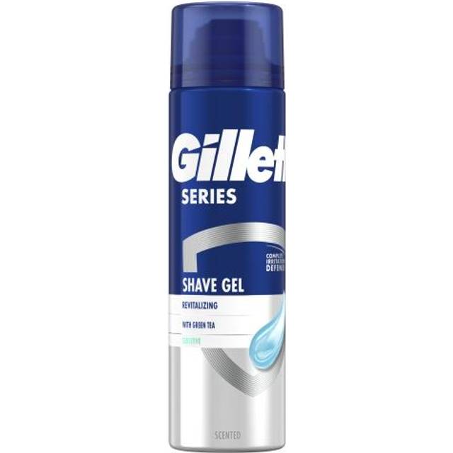 Gillette Series Revitalizing Rakgel med vårdande effekt för män 200 ml