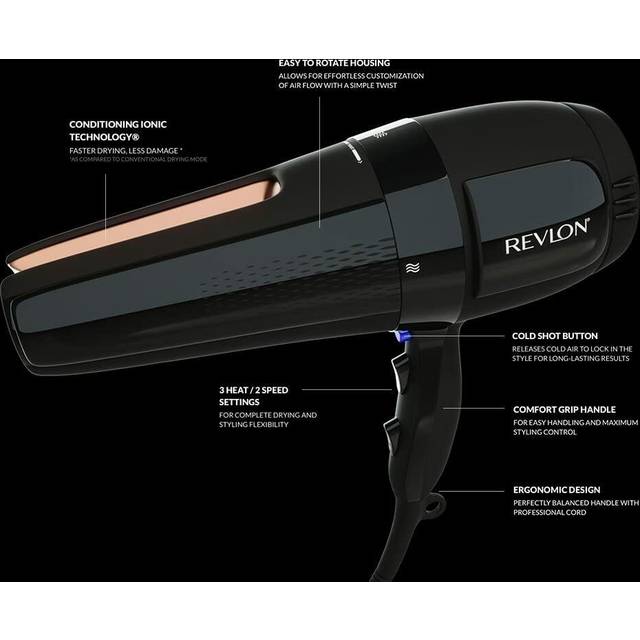 Revlon Pro Collection Salon 360 Surround AC Hair Dryer, 1800 W