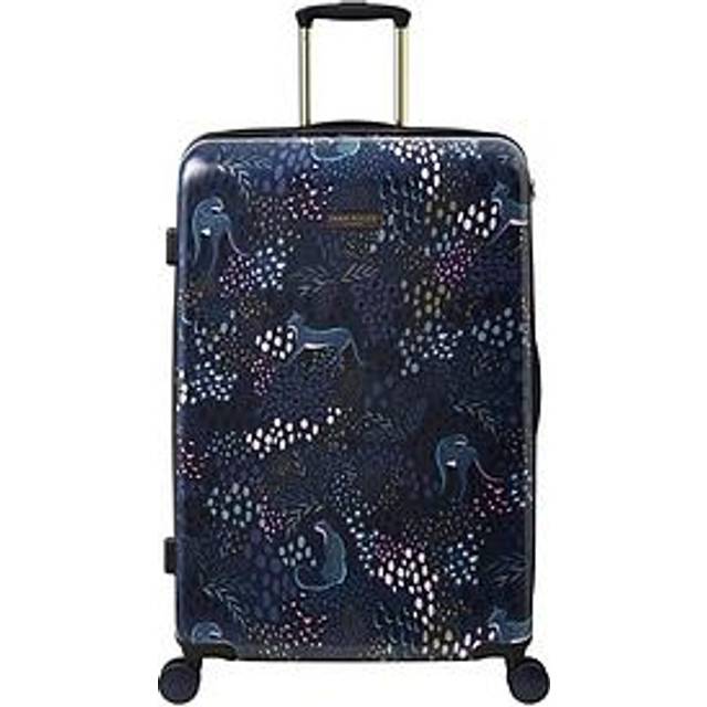 Large Trolley Spinner Suitcase - Leopard