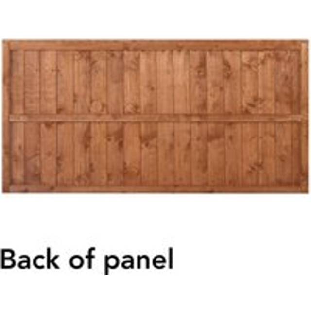 6ft x 4ft (1.83m x 1.23m) Closeboard Fence Panel - Pack of 4 FSC® certified