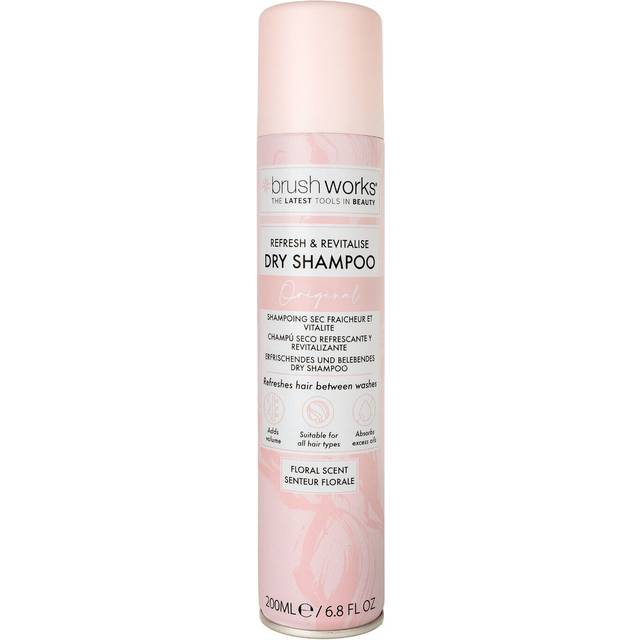 Brushworks Refresh & Revitalise Floral Dry Shampoo 200ml