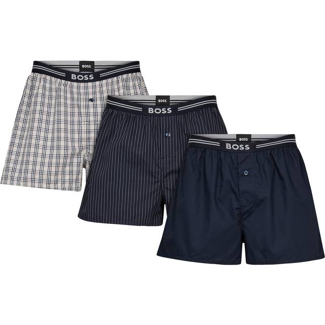 BOSS  Boxers 3P Woven Boxer  - EU L - Multicolour - EU L