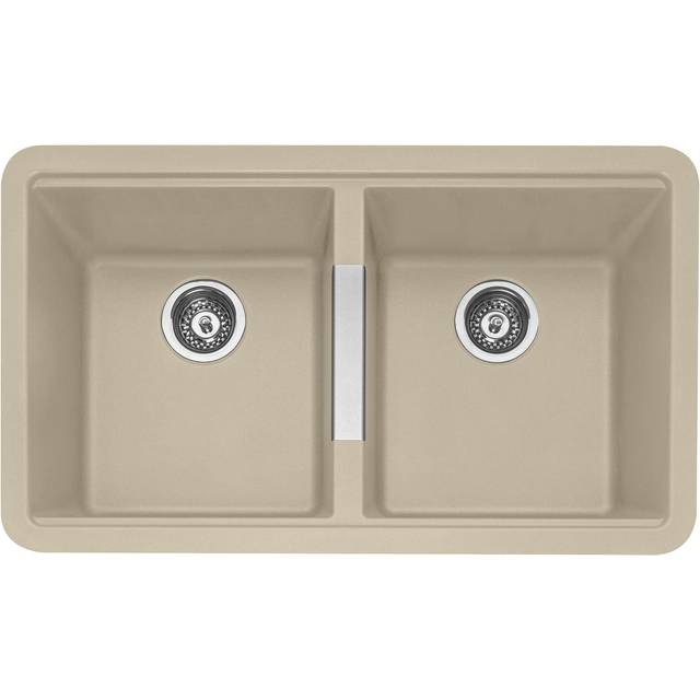 Caple LEE200DS Leesti 200 Double Bowl Undermount Sink - DESERT SAND
