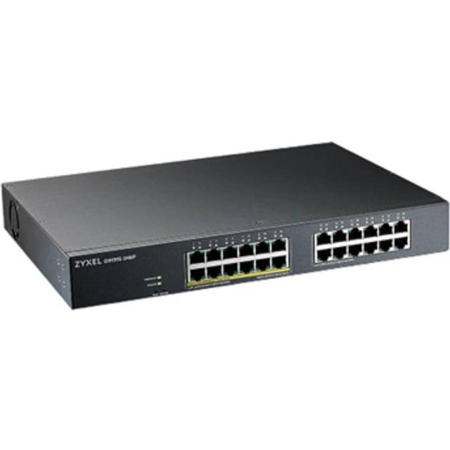 Zyxel GS1915-24EP L2 Gigabit Ethernet (10/100/1000) Power over Ethernet (PoE) 1U Managed Switch - Black