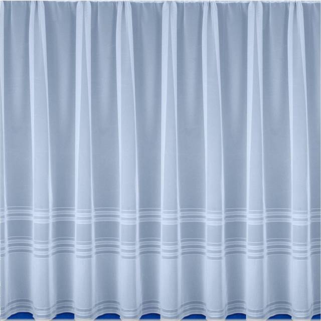 Hudson Net Curtain - White - W500xD102cm(W197xD40inches)