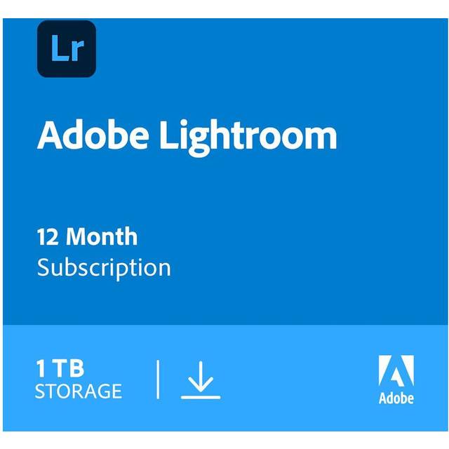 ADOBE Lightroom - 1 year for 1 user (download)