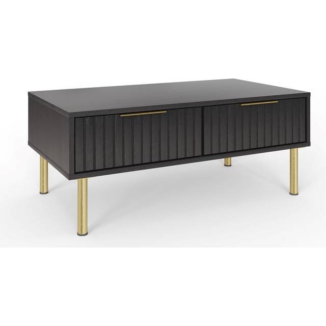 Gfw Nervata Coffee Table Black, Black