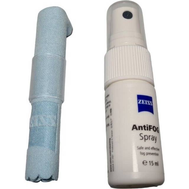 ZEISS AntiFOG Kit (15 ml Spray and Treated Cloth), Pack of 2
