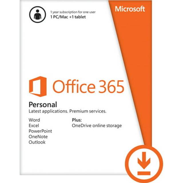 Microsoft Office 365 Personal 1 Year Key (Digital Download): Easy Activated