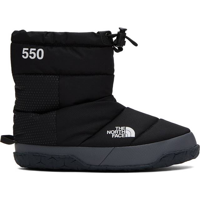 THE NORTH FACE Womens Nuptse Apres Bootie - Black, Black, Size 7, Women