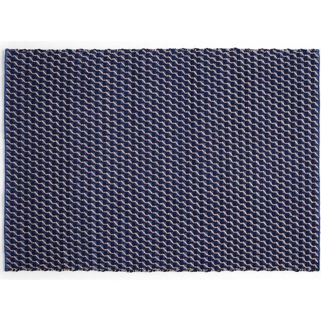 HAY - Channel Rug - Mattor - Blue & White - W50 x L80 cm