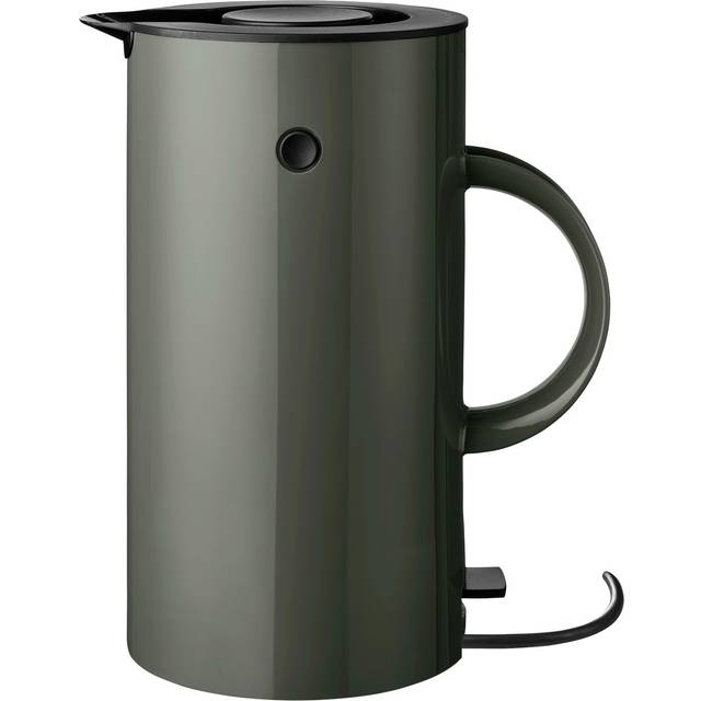 Stelton - EM77 Electric Kettle  - Vattenkokare - Dark Forest - W13,5 x H25 x L22,2 cm / 1,5 L
