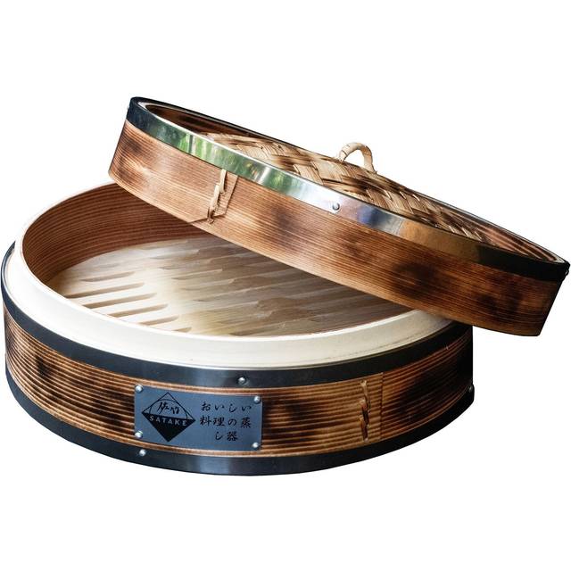 Ångkokare 25 cm, bambu